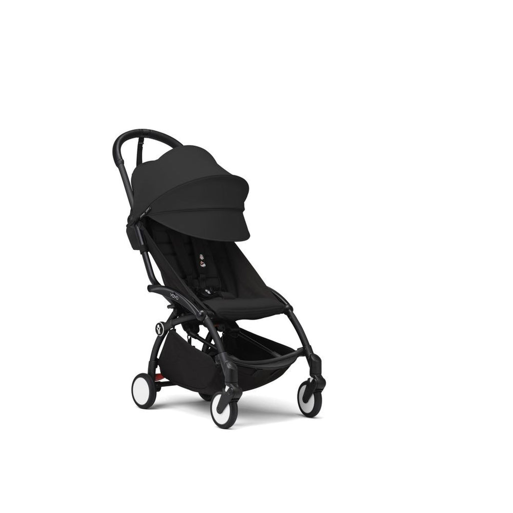 Poussette YOYO 3 Châssis Noir Pack 6+ Black