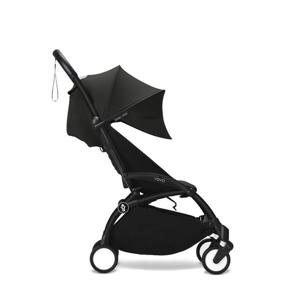 Poussette YOYO 3 Châssis Noir Pack 6+ Black