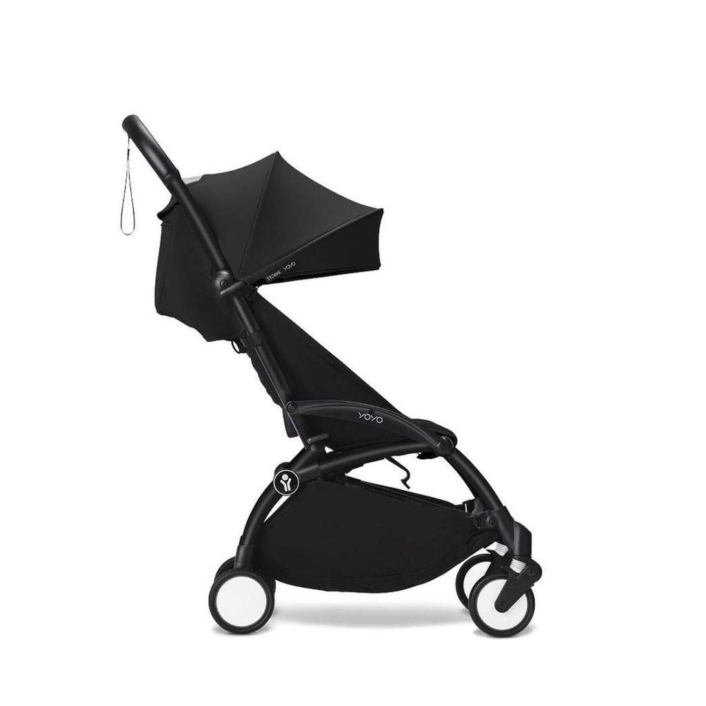 Poussette YOYO 3 Châssis Noir Pack 6+ Black