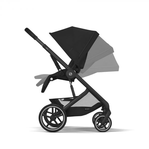Poussette Balios S Lux 3 Moon Black Châssis Noir