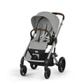 Poussette Balios S Lux 3 Stone Grey Châssis Silver