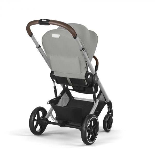 Poussette Balios S Lux 3 Stone Grey Châssis Silver