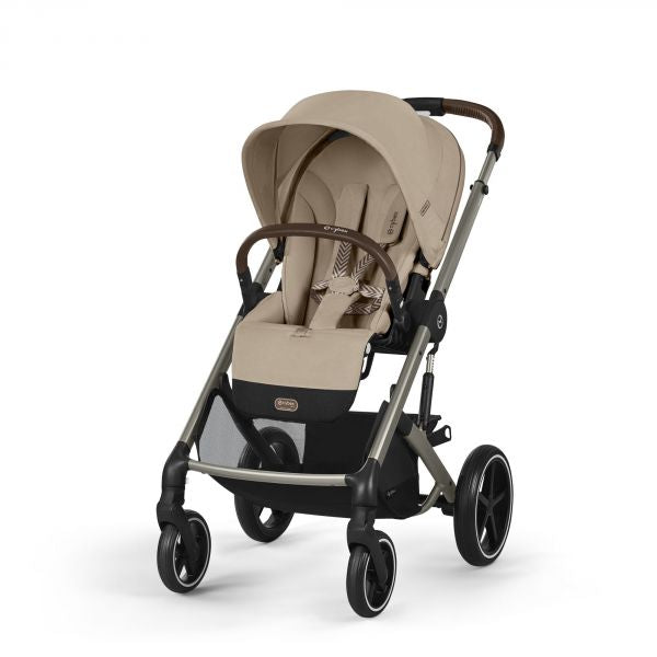 Poussette Balios S Lux 3 Almond Beige Châssis Taupe