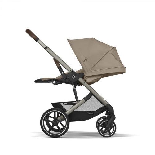 Poussette Balios S Lux 3 Almond Beige Châssis Taupe