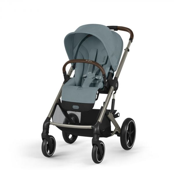 Poussette Balios S Lux 3 Stormy Blue Châssis Taupe