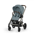 Poussette Balios S Lux 3 Stormy Blue Châssis Taupe