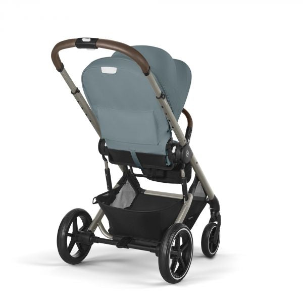 Poussette Balios S Lux 3 Stormy Blue Châssis Taupe