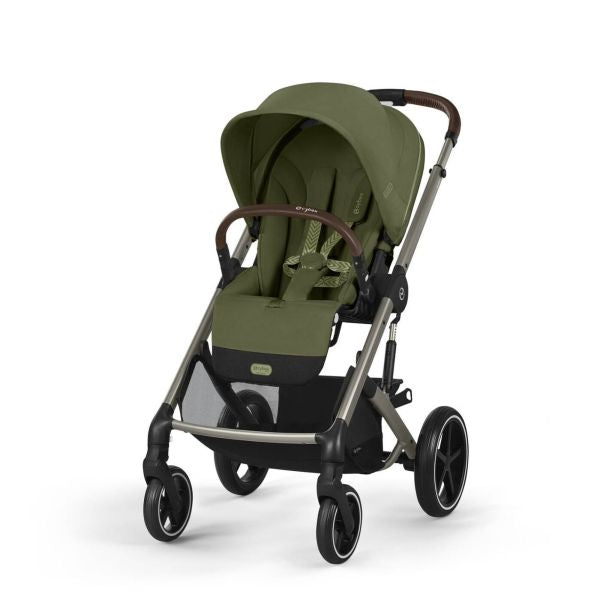 Poussette Balios S Lux 3 Moss Green Châssis taupe