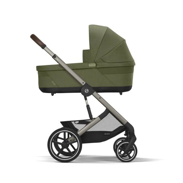 Poussette Balios S Lux 3 Moss Green Châssis taupe