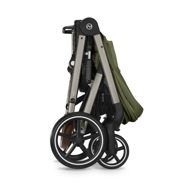 Poussette Balios S Lux 3 Moss Green Châssis taupe